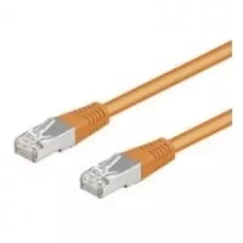Wentronic 93460 Cavo patch Cat5e F/UTP, connettore maschio RJ45 a connettore maschio RJ45, 0,5 m, grigio EAN:4040849934605