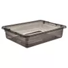 keeeper Scatola contenitore Cornelia, 7 litri, grigio cristallo trasparente, con coperchio e chiusura scorrevole 1094482700000