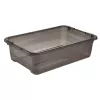 keeeper Scatola contenitore Cornelia, 28 litri, grigio cristallo trasparente, con coperchio, chiusura scorrevole 1042982700000