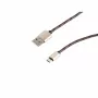 SHIVERPEAKS S-Conn 14-50082 Cavo USB 2.0, USB-A a Micro-USB B, 2 m, marrone