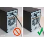 Wentronic 94165 Cavo patch Cat5e U/UTP RJ-45 con connettori dorati