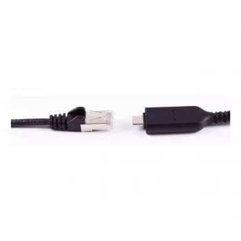 SHIVERPEAKS Cavo adattatore USB-C a RJ45 Gigabit Ethernet 1m nero BS13-51025