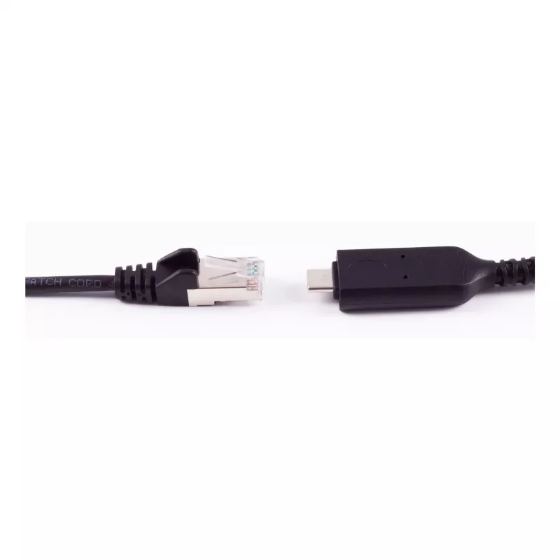 SHIVERPEAKS Cavo adattatore USB-C a RJ45 Gigabit Ethernet 1m nero BS13-51025