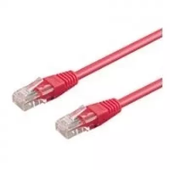 Wentronic Goobay Cavo patch CAT 5e U/UTP, magenta, 0,25 m 95200