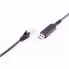 SHIVERPEAKS Cavo adattatore USB-A a RJ45 Gigabit Ethernet, 1m, nero BS13-52025