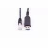 SHIVERPEAKS Cavo adattatore USB-A a RJ45 Gigabit Ethernet, 1m, nero BS13-52025