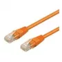 Wentronic Goobay Cavo patch CAT 5e U/UTP arancione 0,25m CCA 95201