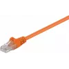 Wentronic Goobay Cavo patch CAT 5e U/UTP arancione 0,25m CCA 95201