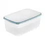 keeeper franco Contenitore per alimenti, 5,4 L, rettangolare, trasparente con bordo blu 1079768000000