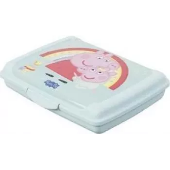 keeeper carla mini Peppa Pig Portapranzo, 0,5 L, acquamarina Deco-Click-Box Mini, PP, chiusura a clip, 1 pezzo 1070462433600