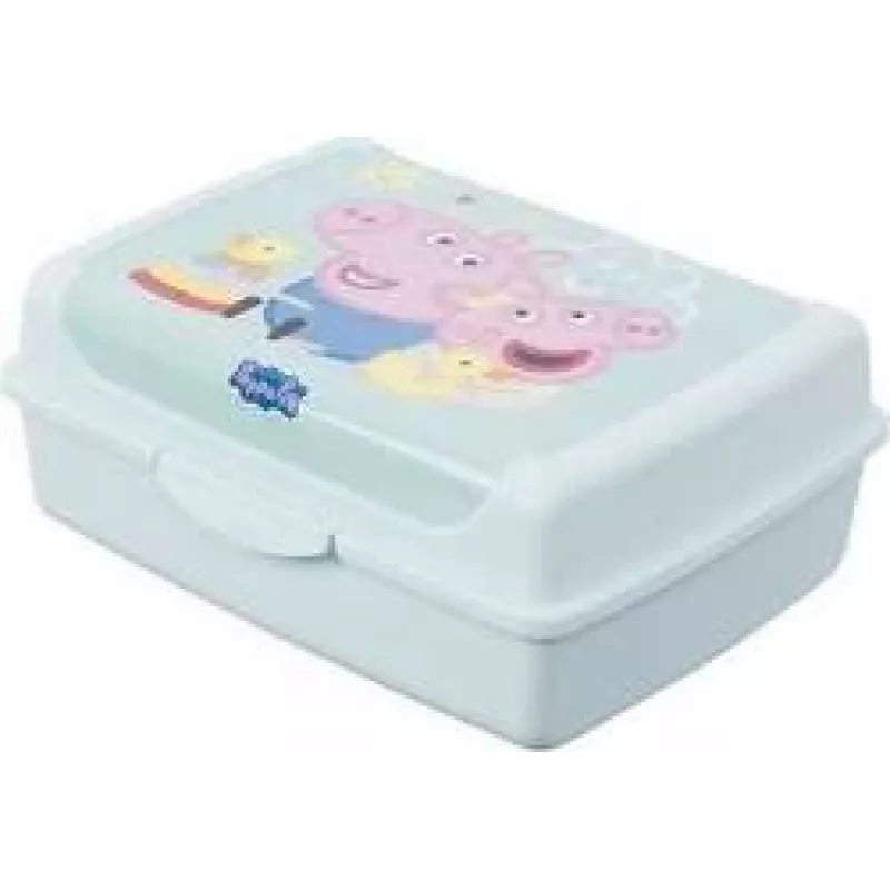 keeeper carla midi Peppa Pig Portapranzo, 1,0 L, acquamarina Deco-Click-Box 1070562433600