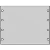 SCHROFF Pannello cieco 19 pollici 2U RAL 7035 grigio chiaro (30118-301)