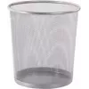 Westcott cestino in filo metallico, 12,3 L, argento, rotondo, 230 x 270 mm E-744607 00