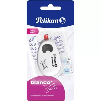 Pelikan Xycle correttore a nastro Blanco 4,2 mm x 8 m senza solventi, riscrivibile immediatamente, ergonomico – 1 pezzo (300001140)