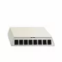 Rutenbeck PP-UM A-8 Ap rw custodia patch panel, 8 porte, montaggio a parete, bianco puro 23911108