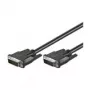 Wentronic goobay cavo DVI-D Dual Link 0,5m nero con viti zigrinate 93295