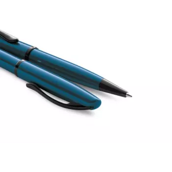 Pelikan Jazz Noble Elegance penna a sfera, metallo acquamarina, meccanismo rotante 300010131