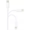 Renkforce cavo USB 2.0 USB-A a Apple Lightning 1m bianco opaco RF-5724084