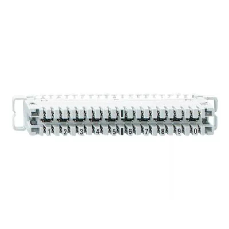 Rutenbeck 2600270 connettore RJ45 Cat.6A assemblabile sul campo, schermato, senza attrezzi, confezione da 10