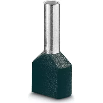 LAPP puntalino gemello, 0,75 mm², 8 mm, parzialmente isolato, grigio, 500 pz. 61802000