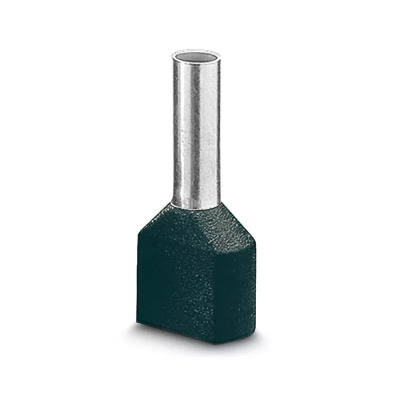 LAPP puntalino gemello, 0,75 mm², 8 mm, parzialmente isolato, grigio, 500 pz. 61802000