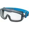 uvex i-guard+ occhiali di protezione Full Vision, lente trasparente, montatura antracite/blu 9143267