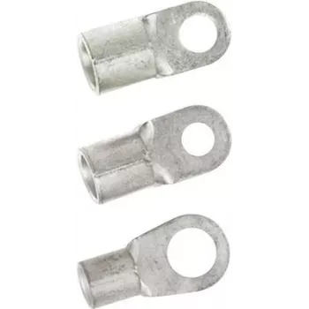 LAPP capocorda ad anello 10 mm², foro 6,5 mm, non isolato, 100 pz. 63204245