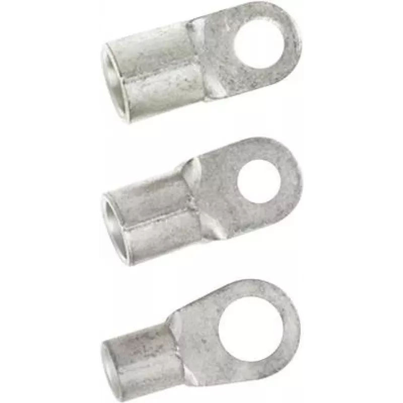 LAPP capocorda ad anello 10 mm², foro 6,5 mm, non isolato, 100 pz. 63204245