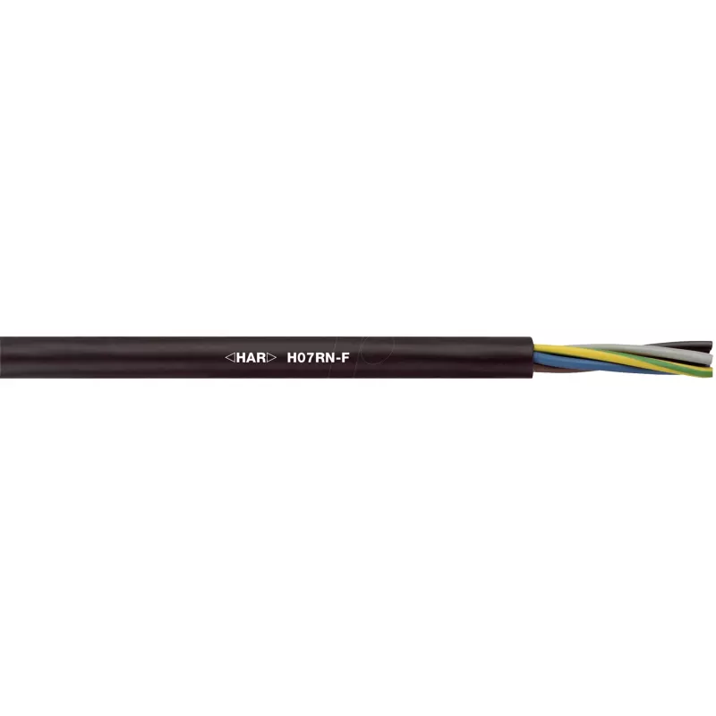 LAPP H07RN-F 2x1,5mm² cavo in gomma 50m nero 1600199/50