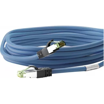 Wentronic Goobay 45661 cavo di rete Cat8.1 S/FTP 3m blu