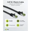 Wentronic Goobay cavo patch CAT 8.1 S/FTP (PiMF), grigio, 0,5 m 61114