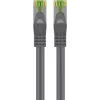 Wentronic Goobay cavo patch CAT 8.1 S/FTP (PiMF), grigio, 0,5 m 61114