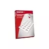 Etichette universali Kores, 99,1 x 93,9 mm, bianco, 100 fogli, 6 etichette per foglio, 600 etichette in totale, bordo arrotondato L9993