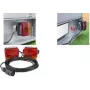 Set di luci posteriori per rimorchio IWH con base magnetica, 6 funzioni, 12V, 2 luci posteriori universali per rimorchi, auto, camion, caravan – 1 pezzo (010219)