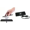 Base di ricarica wireless IWH con funzione di ricarica rapida, 1x USB-C, compatta, per dispositivi Qi, 1 pz. (019067)