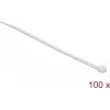 Delock fascette per cavi trasparenti L 200 x P 3,6 mm 100 pezzi (18606)