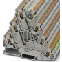 Phoenix Contact PT 2,5-PE/3L blocco morsetti per motore, Push-in, 3 livelli, PE, 2,5 mm², grigio, 3210542