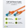 Wentronic 95605 cavo patch CAT6a, RJ45 maschio-maschio, 1,5 m, arancione