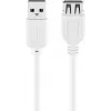Wentronic Cavo prolunga USB 2.0 A maschio a femmina 5m bianco 96288