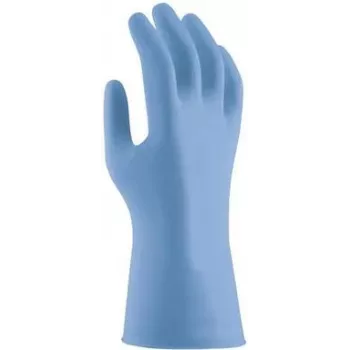 Uvex u-fit strong N2000 Guanti in nitrile, taglia M, senza polvere, blu, 100 pezzi 6096208
