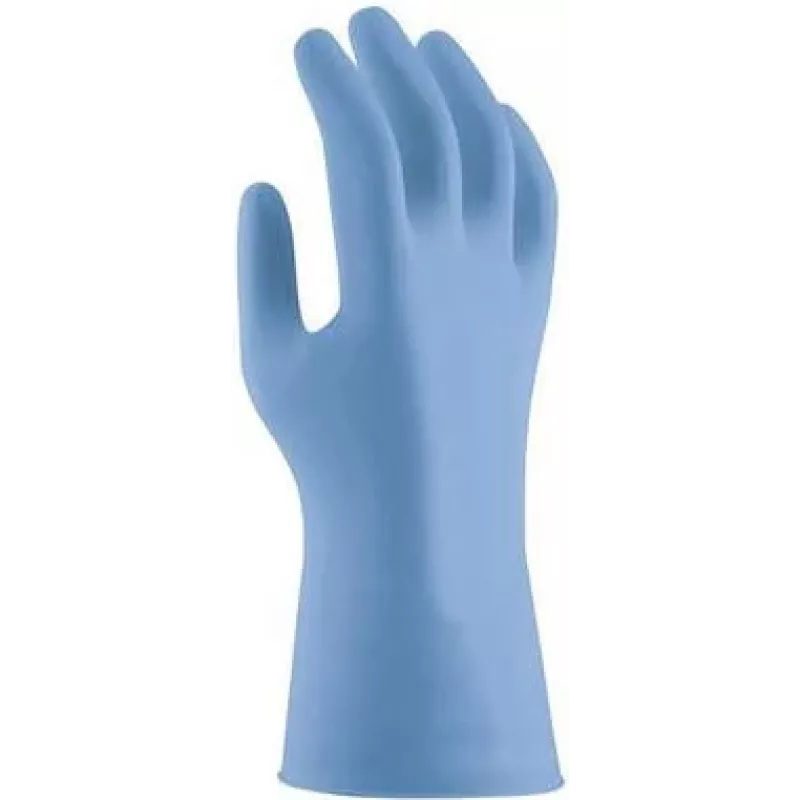 Uvex u-fit strong N2000 Guanti in nitrile, taglia M, senza polvere, blu, 100 pezzi 6096208