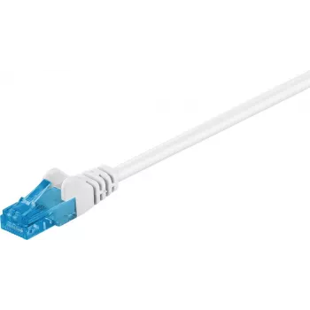 WENTRONIC Goobay Cavo patch CAT 6a, U/UTP, bianco, 1,5 m - LSZH senza alogeni, rame (59825)