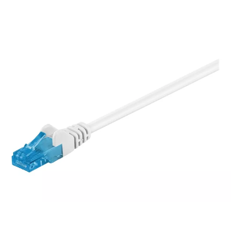 WENTRONIC Goobay Cavo patch CAT 6a, U/UTP, bianco, 1,5 m - LSZH senza alogeni, rame (59825)