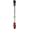 KS Tools 3/8 pollice SlimPOWER Cricchetto telescopico con testa snodata, 72 denti, sgancio rapido, 280-430 mm 914.3820