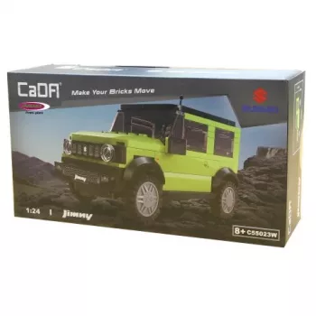 JAMARA CaDA Suzuki Jimny 1:24 mattoncini verde 8+ (402865)