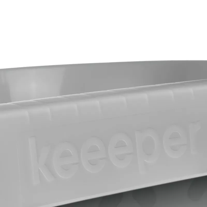 keeeper Tilda vasca per bucato, 30,5 L, Nordic Grey, ergonomica 1009213000000