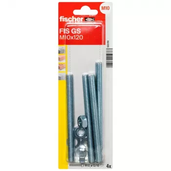 Fischer FIS GS M10 x 120 K NV ancorante filettato 120 mm, acciaio zincato, 1 pezzo 503791
