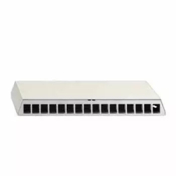 Rutenbeck Patch Panel PP-UM A-16 AP, 16 porte a parete, bianco 23911115