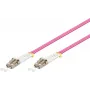Wentronic 95938 cavo patch in fibra ottica multimodale LC-LC, rosa