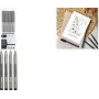 Faber-Castell EBERHARD FABER Pigment Liner nero set da 4 pezzi (0,1, 0,3, 0,5, 0,7 mm) resistente all'acqua resistente alla luce permanente 558104